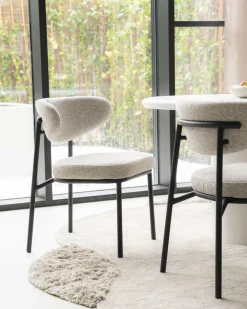 Eetkamerstoel Jari - Beige - Loft24.nl