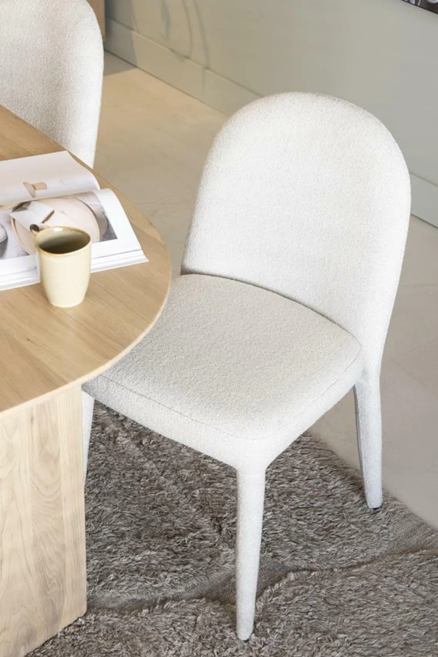 Eetkamerstoel Jaxx kleur Beige - Loft24.nl