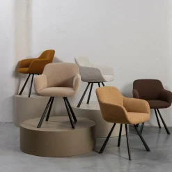 Eetkamerstoel Juno Mesh - Mesh Spice - Loft24.nl
