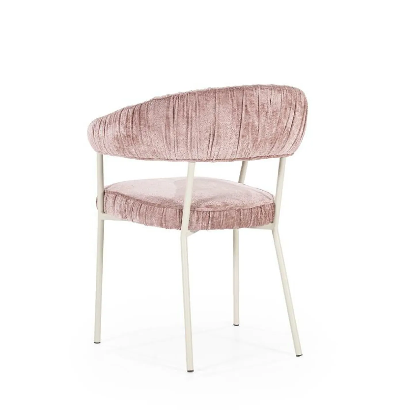Eetkamerstoel Lizzy - Roze - Loft24.nl
