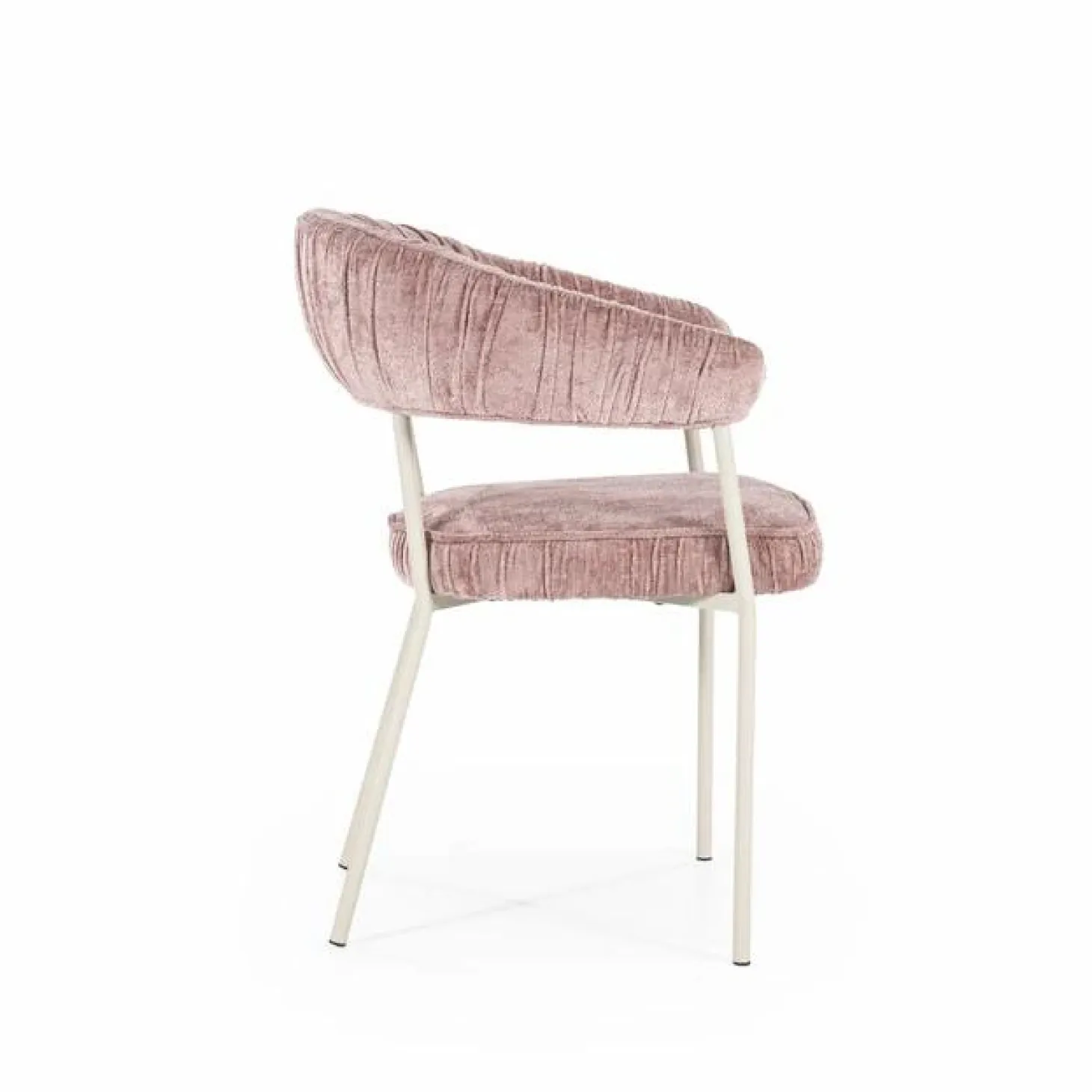 Eetkamerstoel Lizzy - Roze - Loft24.nl
