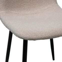Eetkamerstoel Marije Teddy - Taupe - Loft24.nl