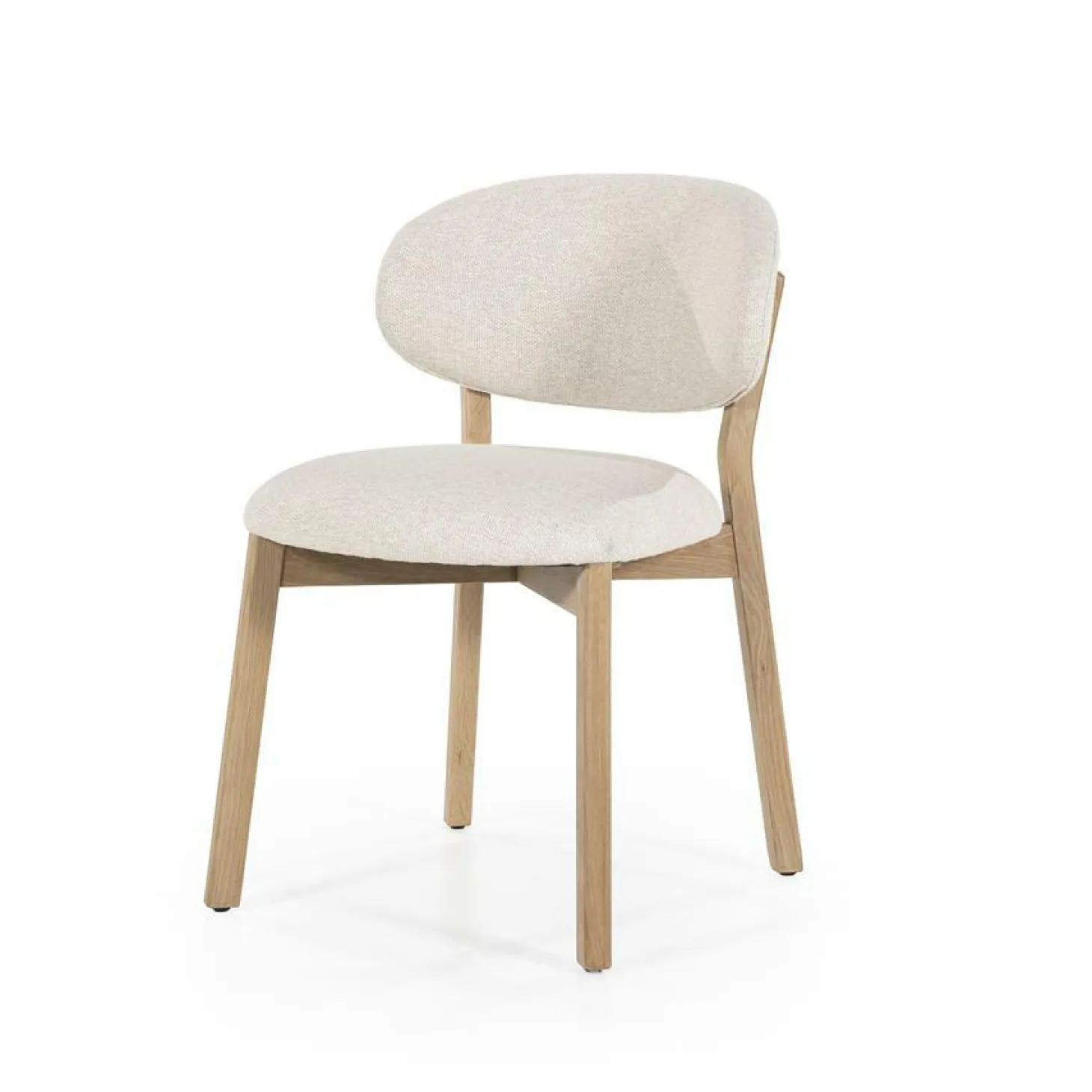 Eetkamerstoel Mikky Naturel - Beige - Loft24.nl