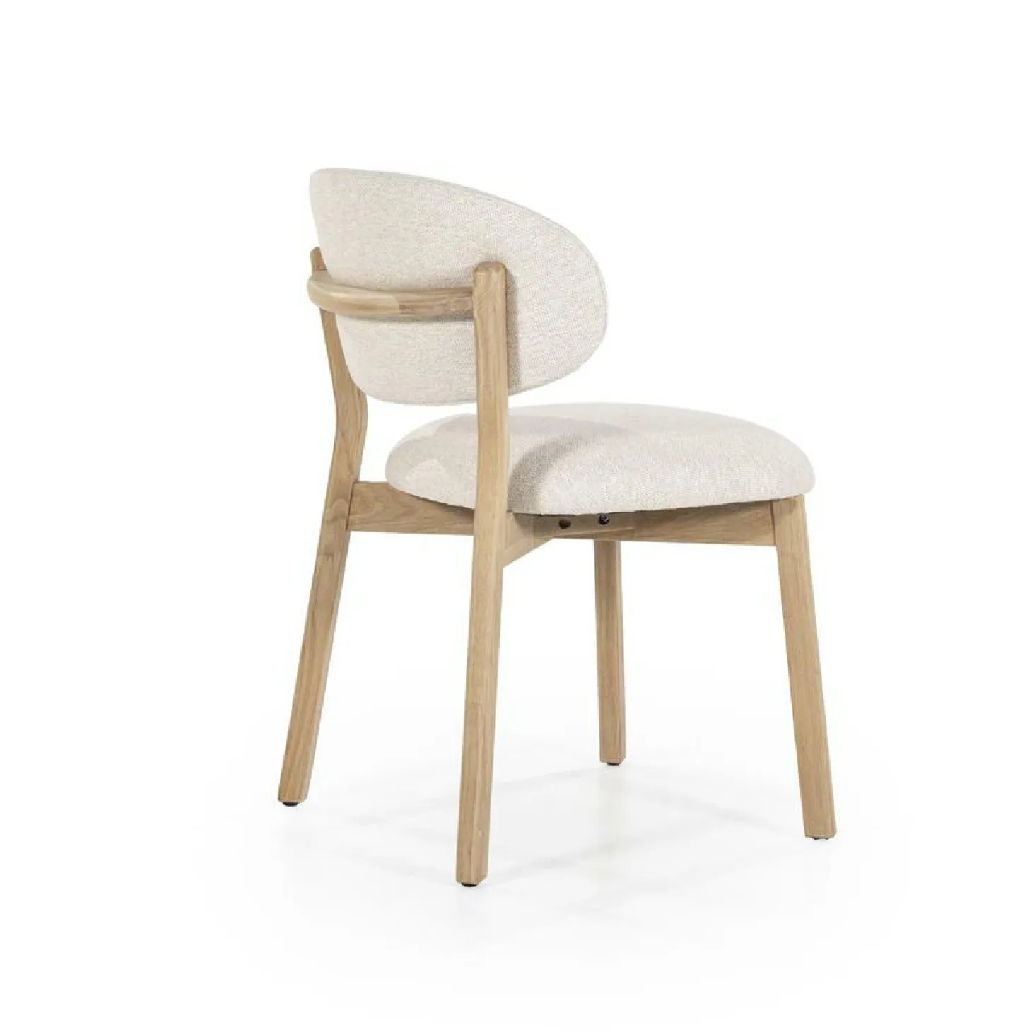Eetkamerstoel Mikky Naturel - Beige - Loft24.nl
