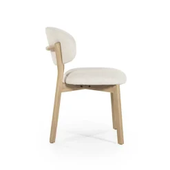 Eetkamerstoel Mikky Naturel - Beige - Loft24.nl