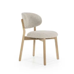 Eetkamerstoel Mikky Naturel - Taupe - Loft24.nl