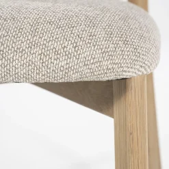 Eetkamerstoel Mikky Naturel - Taupe - Loft24.nl