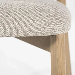 Eetkamerstoel Mikky Naturel - Taupe - Loft24.nl