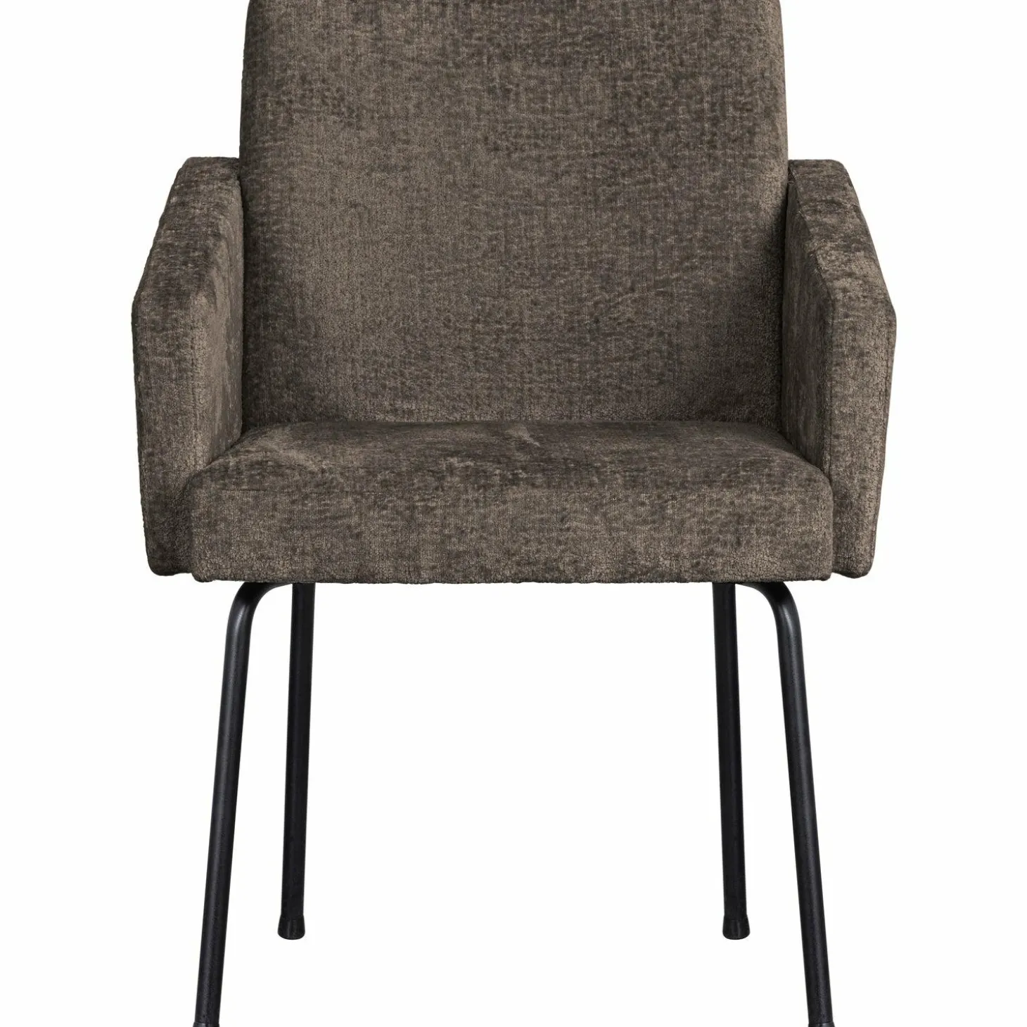 Eetkamerstoel Mount Chenille - Grijs/Bruin - Loft24.nl