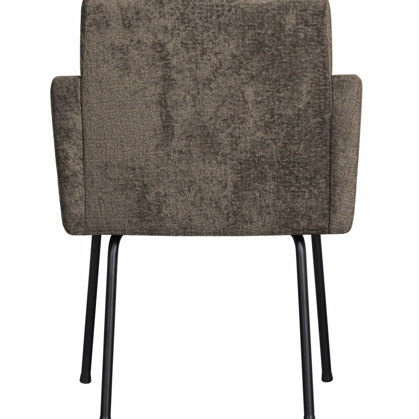 Eetkamerstoel Mount Chenille - Grijs/Bruin - Loft24.nl