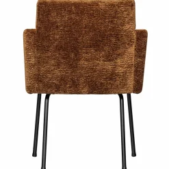 Eetkamerstoel Mount 3D Chenille Middenbruin - Loft24.nl