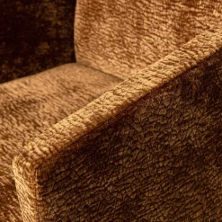 Eetkamerstoel Mount 3D Chenille Middenbruin - Loft24.nl