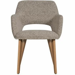 Eetkamerstoel Murat Naturel onderstel - Naturel/Bruin - Loft24.nl