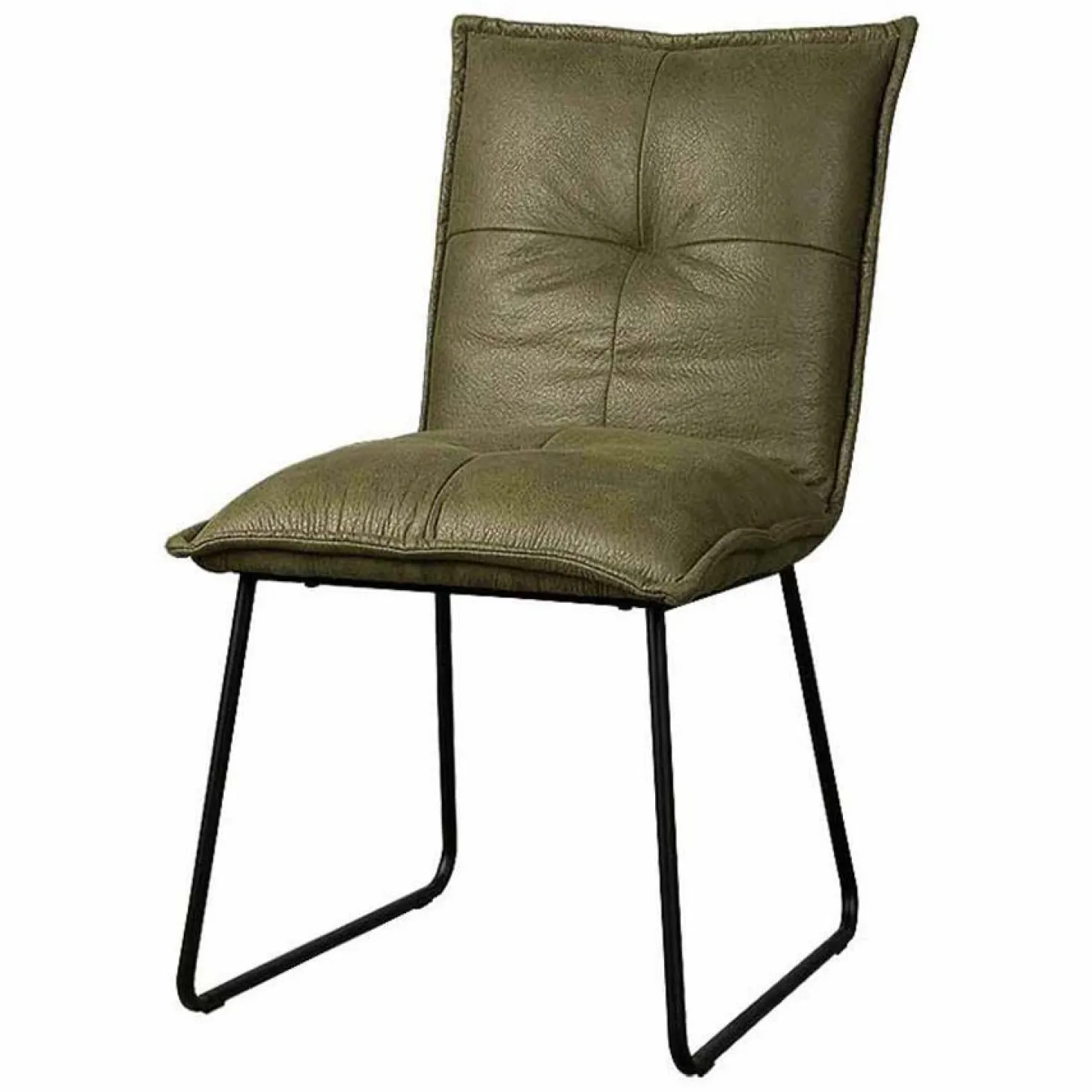 Eetkamerstoelstoel Seda - Groen - Loft24.nl