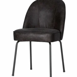 Eetkamerstoel Vogue Eco-leder - Zwart - Loft24.nl
