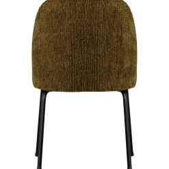 Eetkamerstoel Vogue Structure Velvet - Brass - Loft24.nl