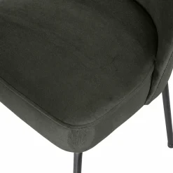 Eetkamerstoel Vogue Velvet - Dnkergroen - Loft24.nl
