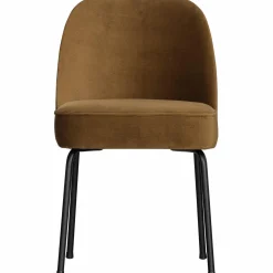 Eetkamerstoel Vogue Velvet - Honinggeel - Loft24.nl