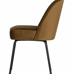 Eetkamerstoel Vogue Velvet - Honinggeel - Loft24.nl