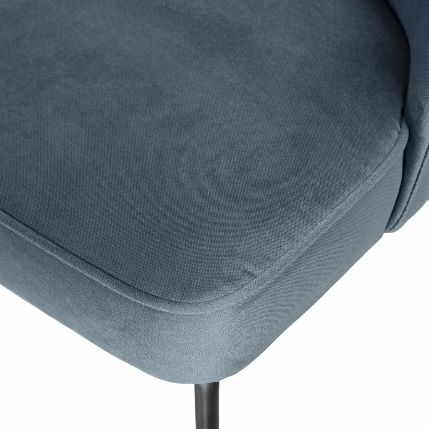 Eetkamerstoel Vogue Velvet - Teal - Loft24.nl