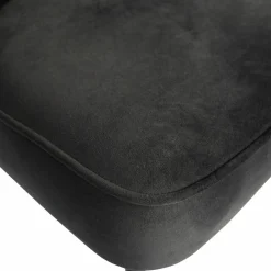 Eetkamerstoel Vogue Velvet - Zwart - Loft24.nl