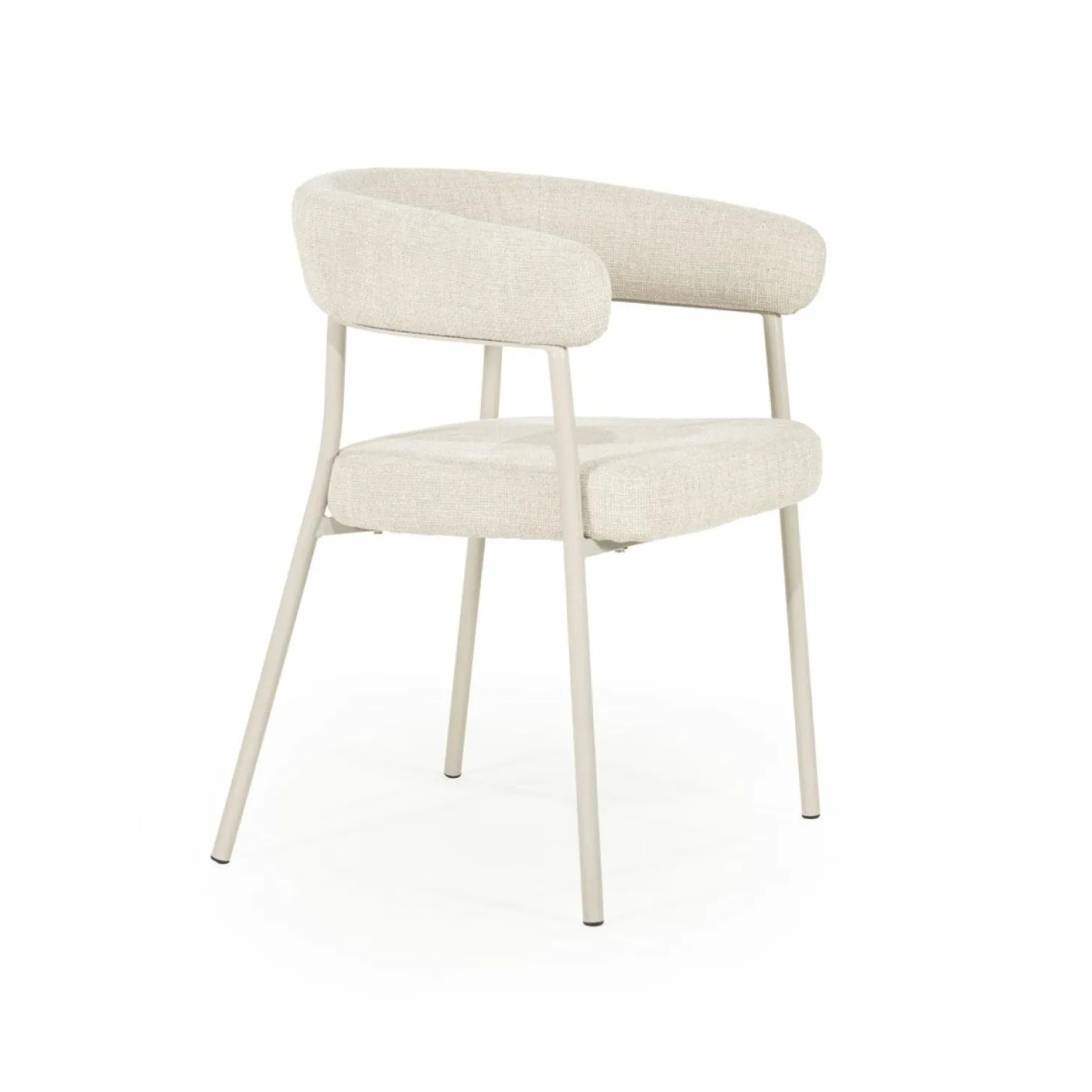 Eetkamerstoel Yovi - Beige - Loft24.nl