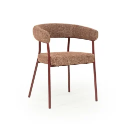 Eetkamerstoel Yovi - Burgundy - Loft24.nl