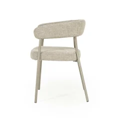 Eetkamerstoel Yovi - Taupe - Loft24.nl