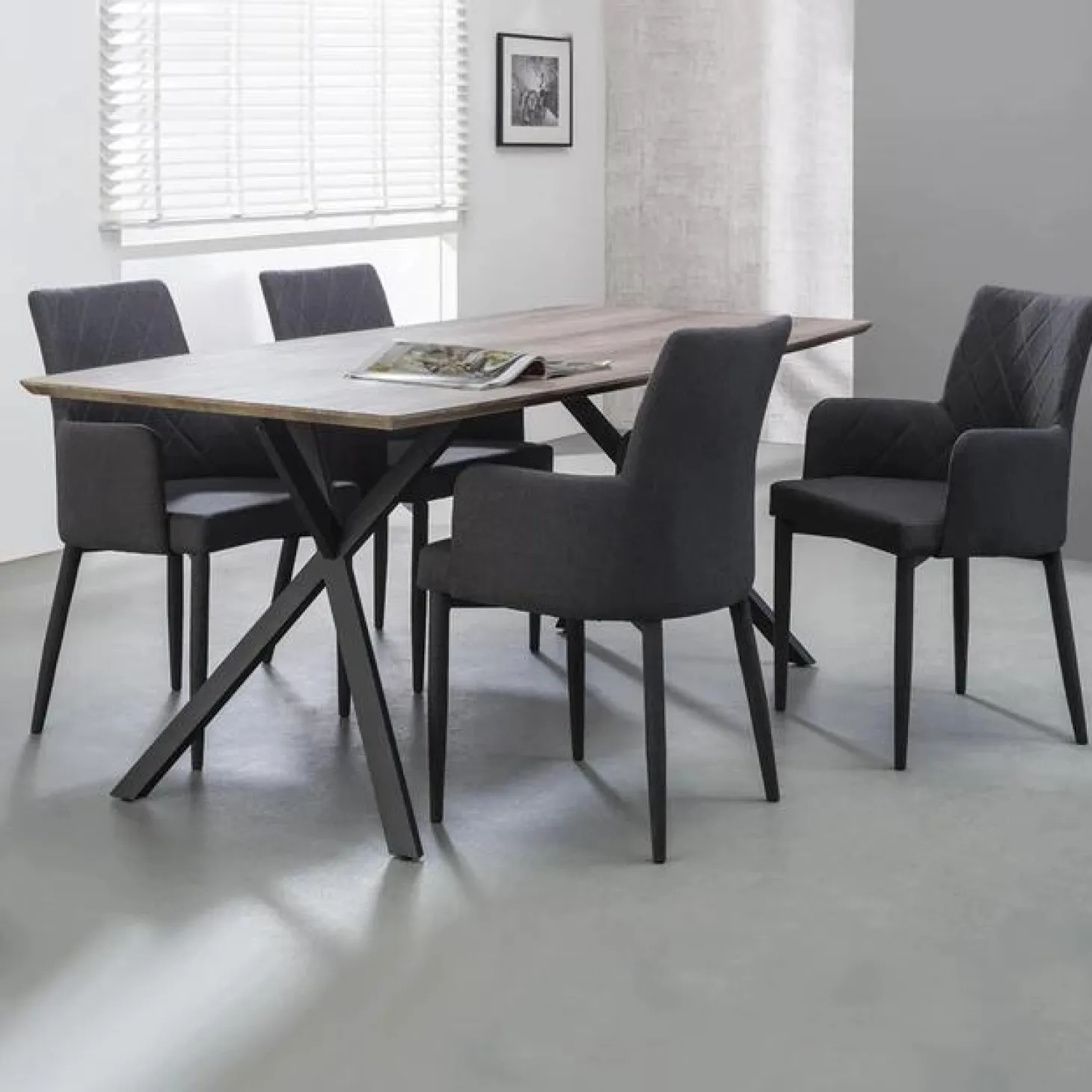 Eetkamertafel Dreams Eikenlook - 160 cm - Loft24.nl