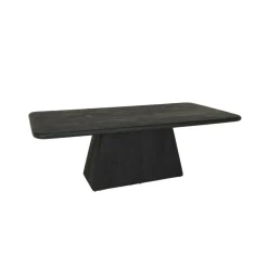 Eettafel Asti Mangohout kleur Zwart - Loft24.nl
