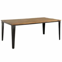 Eettafel Basto 200 cm Mangohout - Loft24.nl