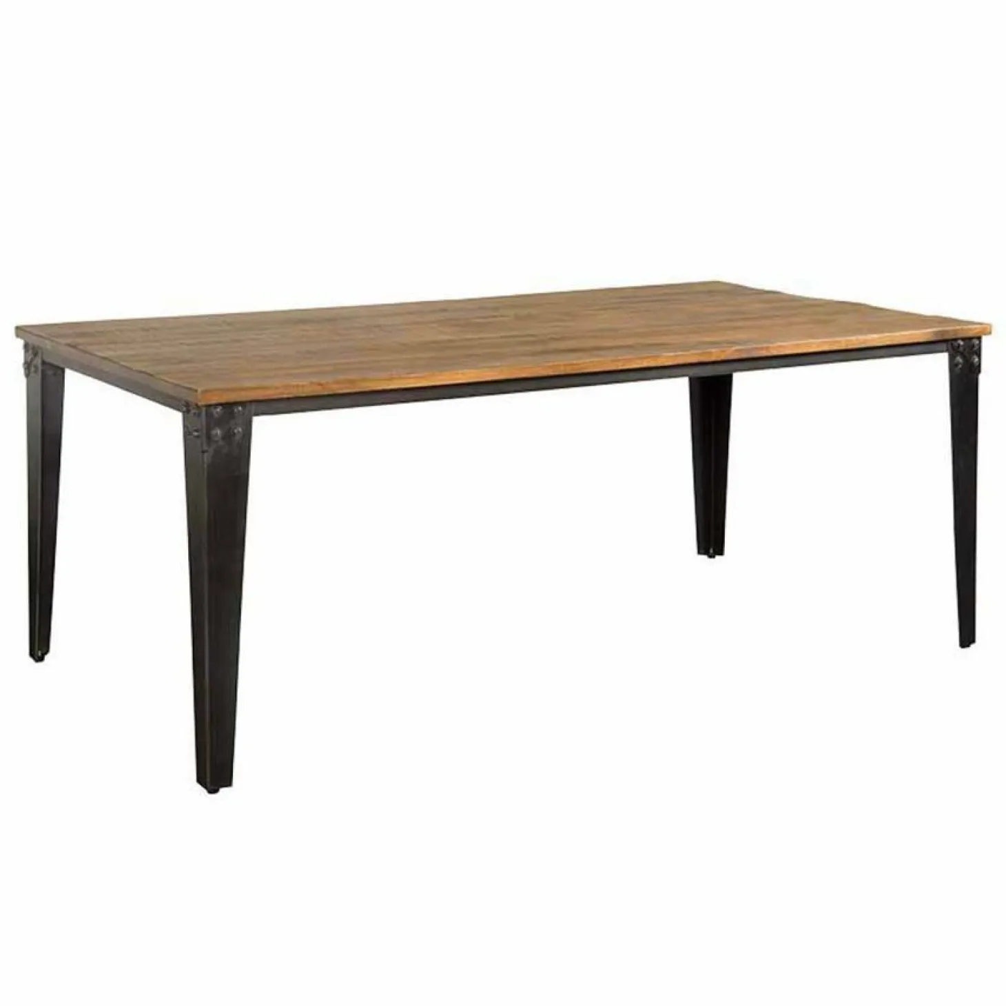 Eettafel Basto 180 cm Mangohout - Loft24.nl