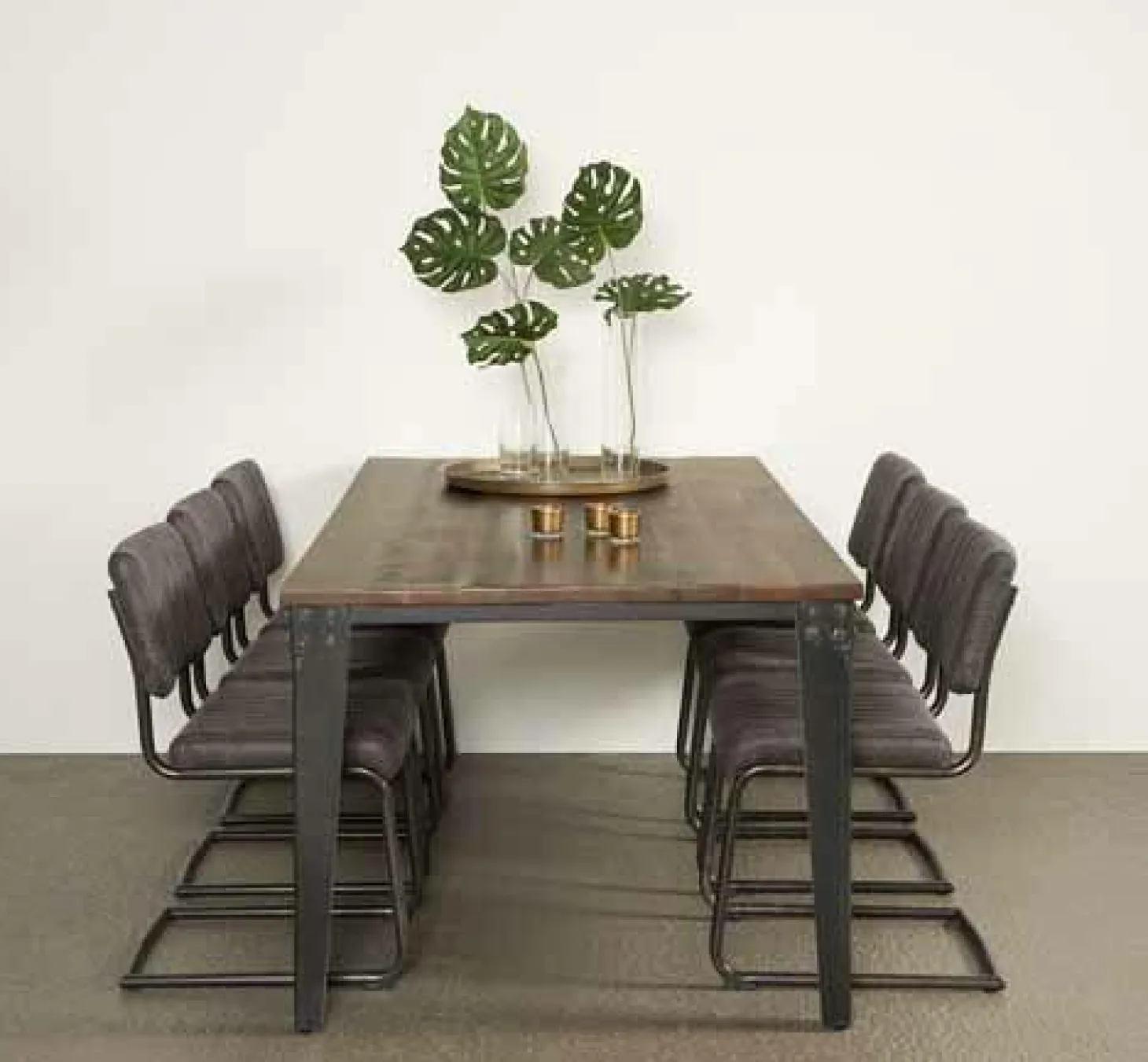 Eettafel Basto 180 cm Mangohout - Loft24.nl