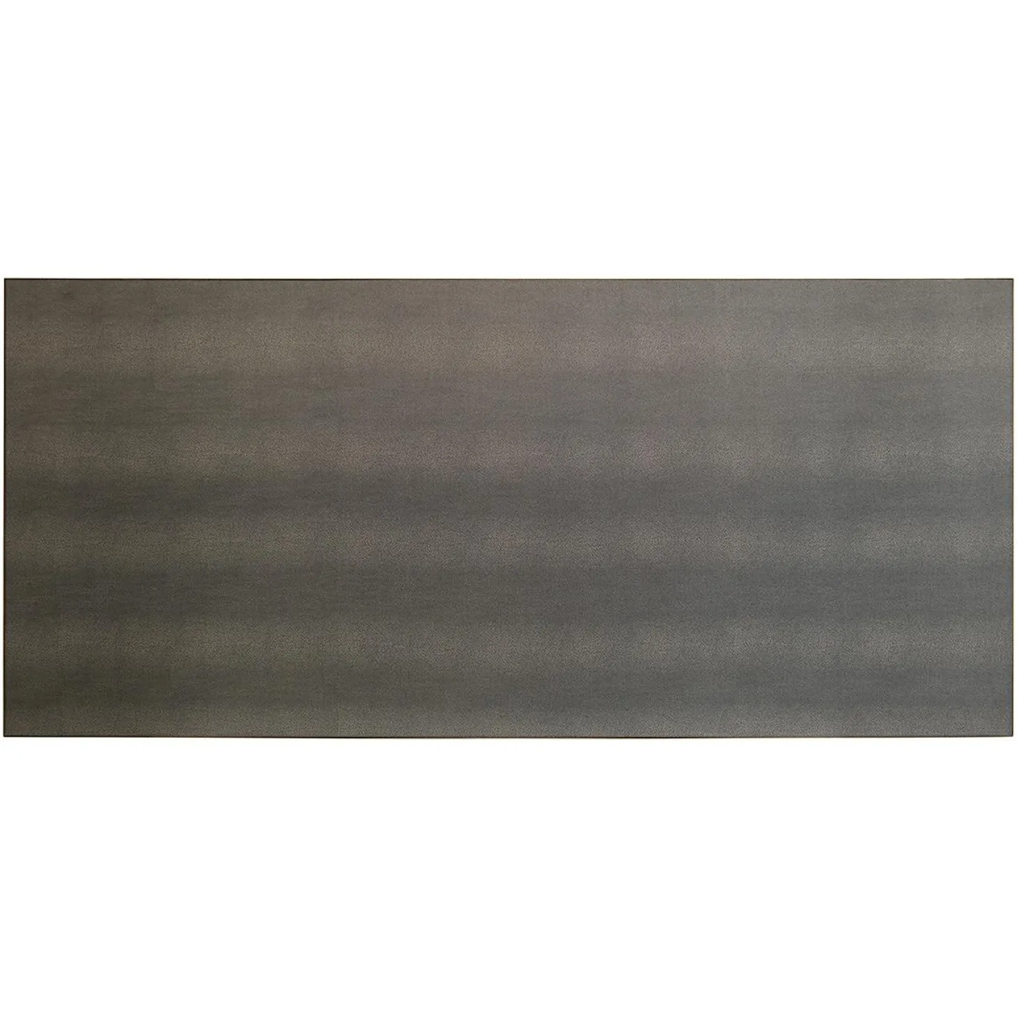 Eettafel Bloomville segrijn lederlook 200 x 100 cm - Zwart - Loft24.nl