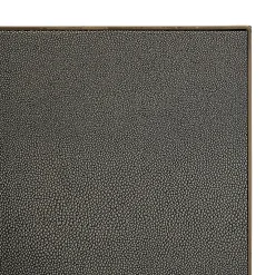 Eettafel Bloomville segrijn lederlook 200 x 100 cm - Zwart - Loft24.nl