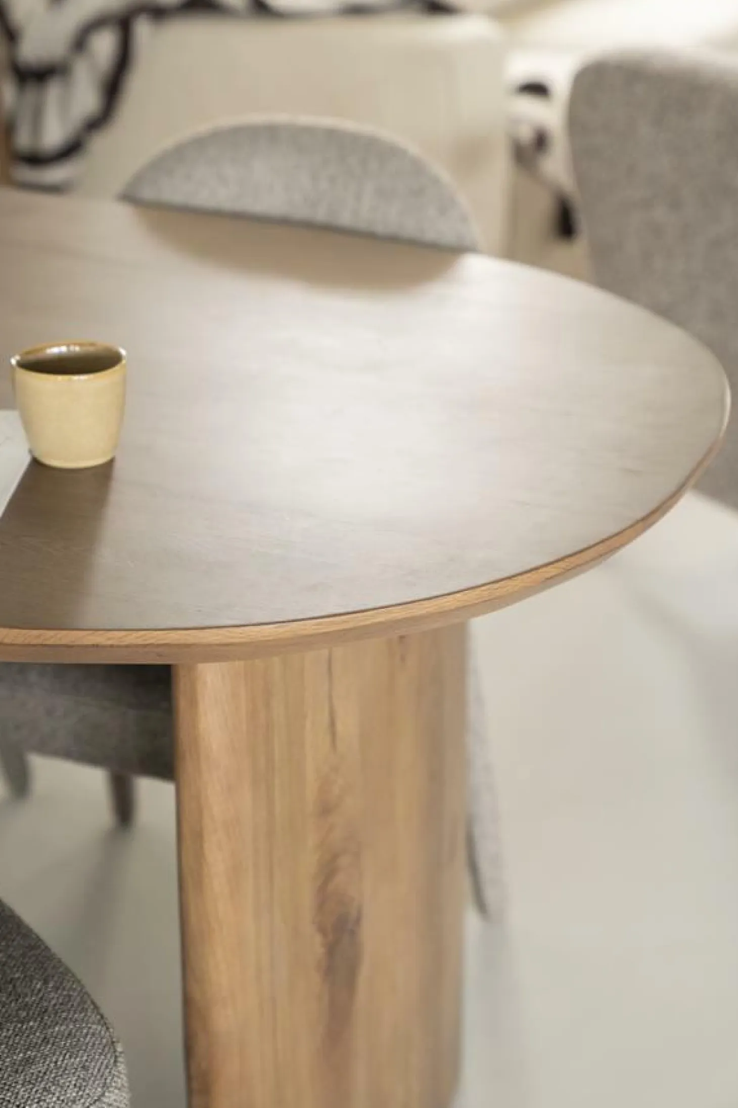 Eettafel Dex Eiken Bruin - 180 cm - Loft24.nl