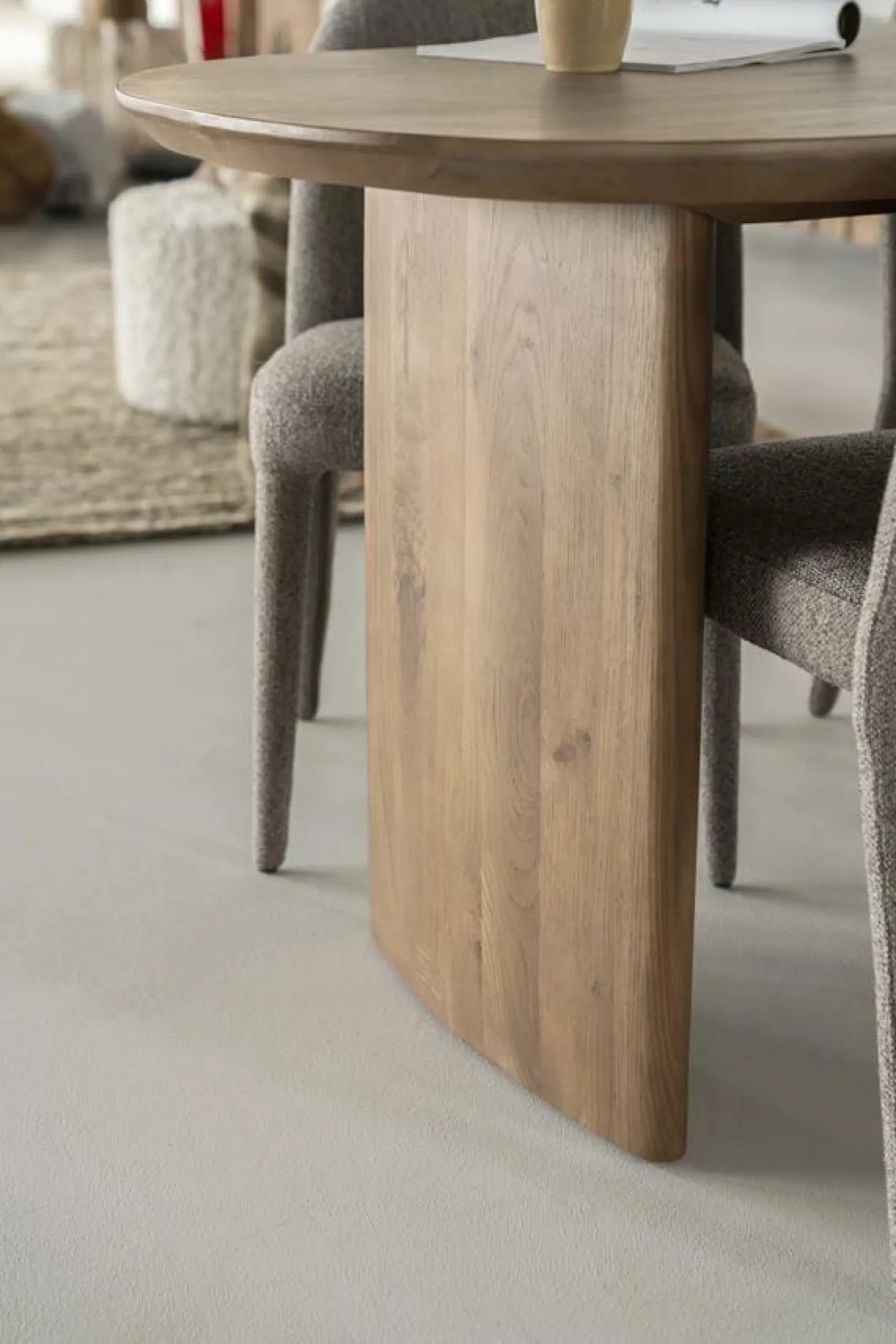 Eettafel Dex Eiken Bruin - 180 cm - Loft24.nl