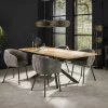 Eettafel Fine Visgraat 200cm - Naturel Eiken - Loft24.nl