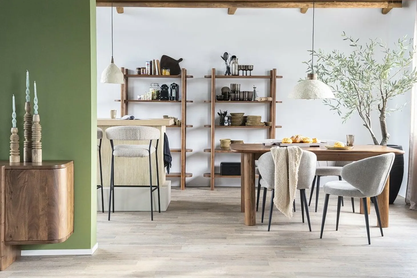 Eettafel Julian Acaciahout - 300x100cm - Loft24.nl