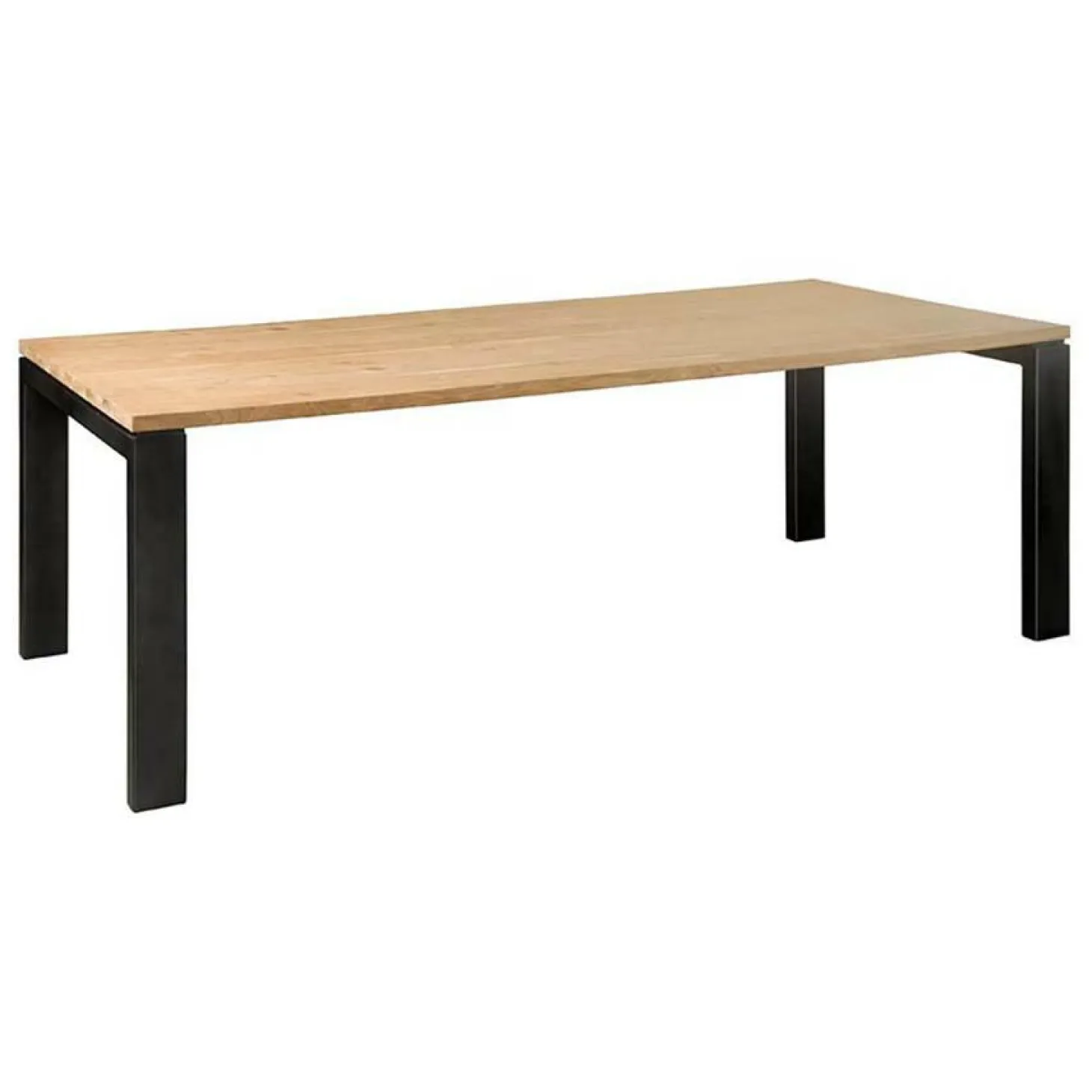 Eettafel Lido Eiken en Metaal - 200 cm - Loft24.nl