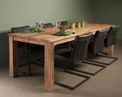 Eettafel Lorenzo Driftwood Teak - 200 cm - Loft24.nl