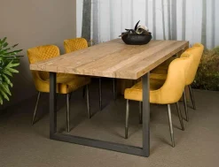 Eettafel Lucca Teak 240 cm - Loft24.nl