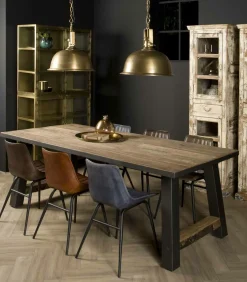 Eettafel Nano Teak - 200 cm - Loft24.nl