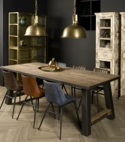 Eettafel Nano Teak - 180 cm - Loft24.nl
