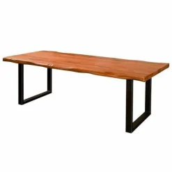 Eettafel Nicosia Boomstam Mangohout - 240 cm - Loft24.nl
