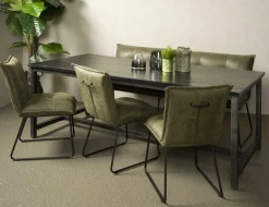 Eettafel Paterno Zwart - 240 cm - Loft24.nl