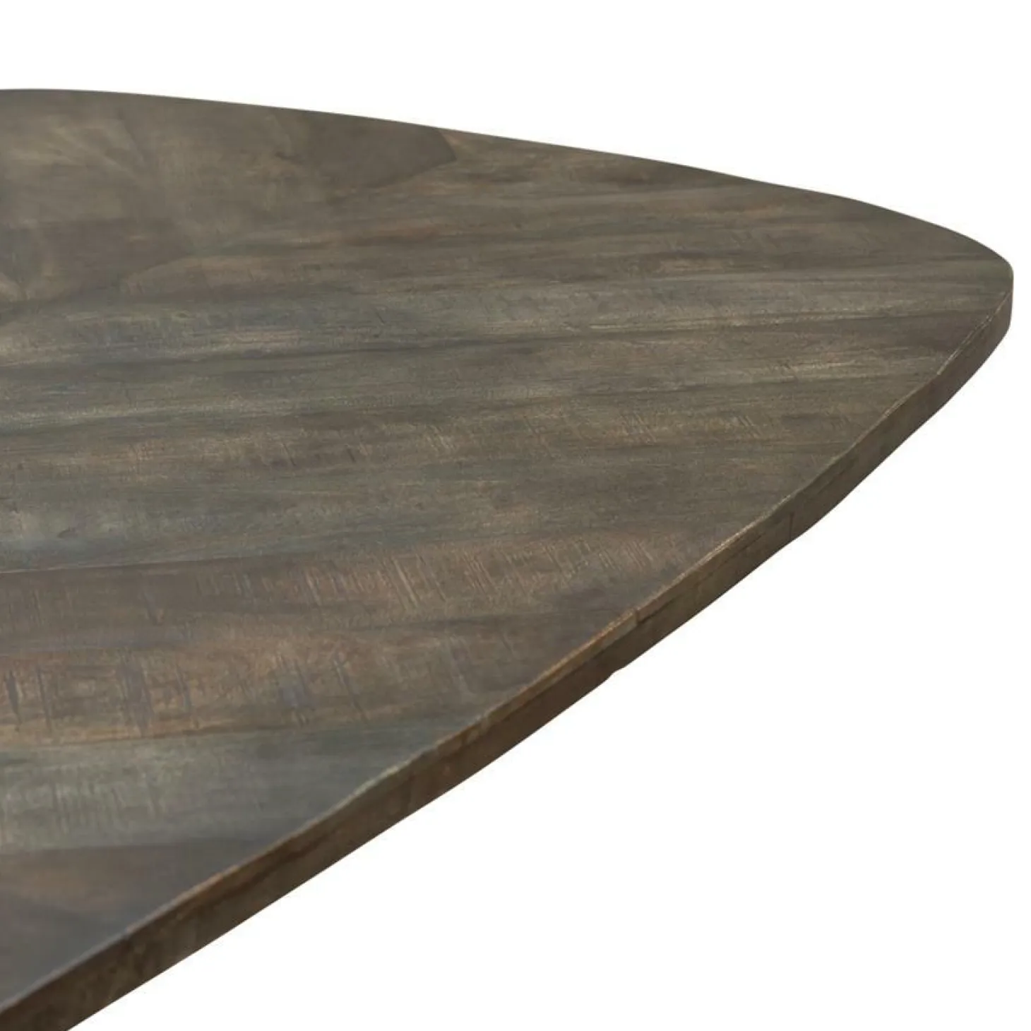 Eettafel Silvi Deens ovaal Mangohout Bruin - 200cm - Loft24.nl