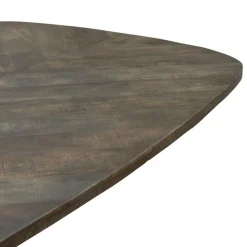 Eettafel Silvi Deens ovaal Mangohout Bruin - 240cm - Loft24.nl