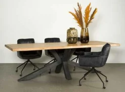 Eettafel Sovana Naturel - 200 cm - Loft24.nl