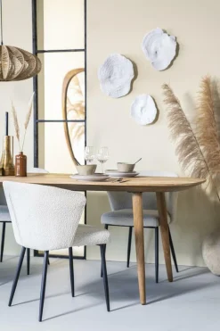 Eettafel Tabassum Teakhout - 260cm - Loft24.nl